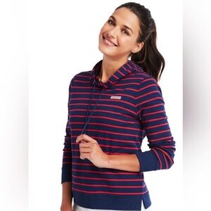 Vineyard Vines‎ Break Stripe Hoodie Shep medium outdoors beach golf relax